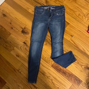 american eagle jeans “short”, size 4